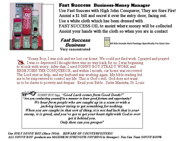 Fast Success, Money Maker, Better Business