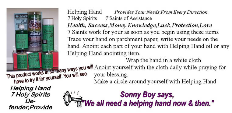 7 Holy Spirits give you Helping Hands